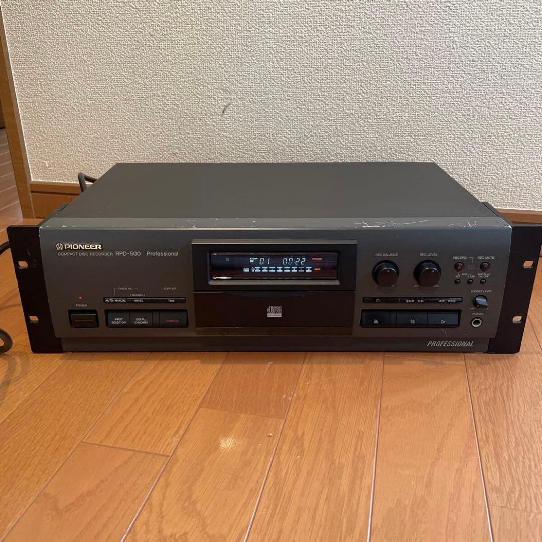 【完動品】Pioneer RPD-500 パイオニア CDレコーダー リモコン