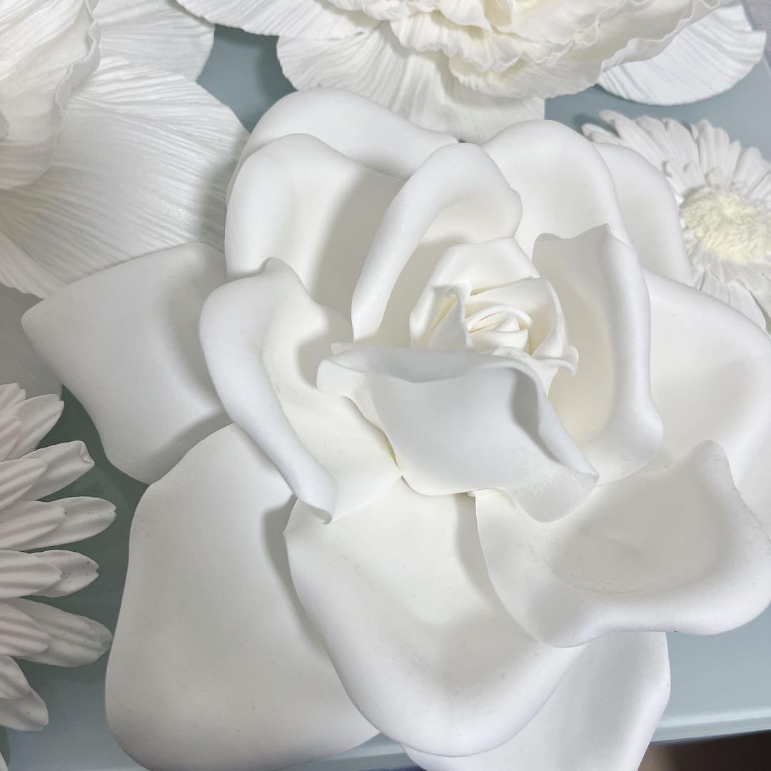 Francfranc ウォールフラワー（ホワイト）15個セット