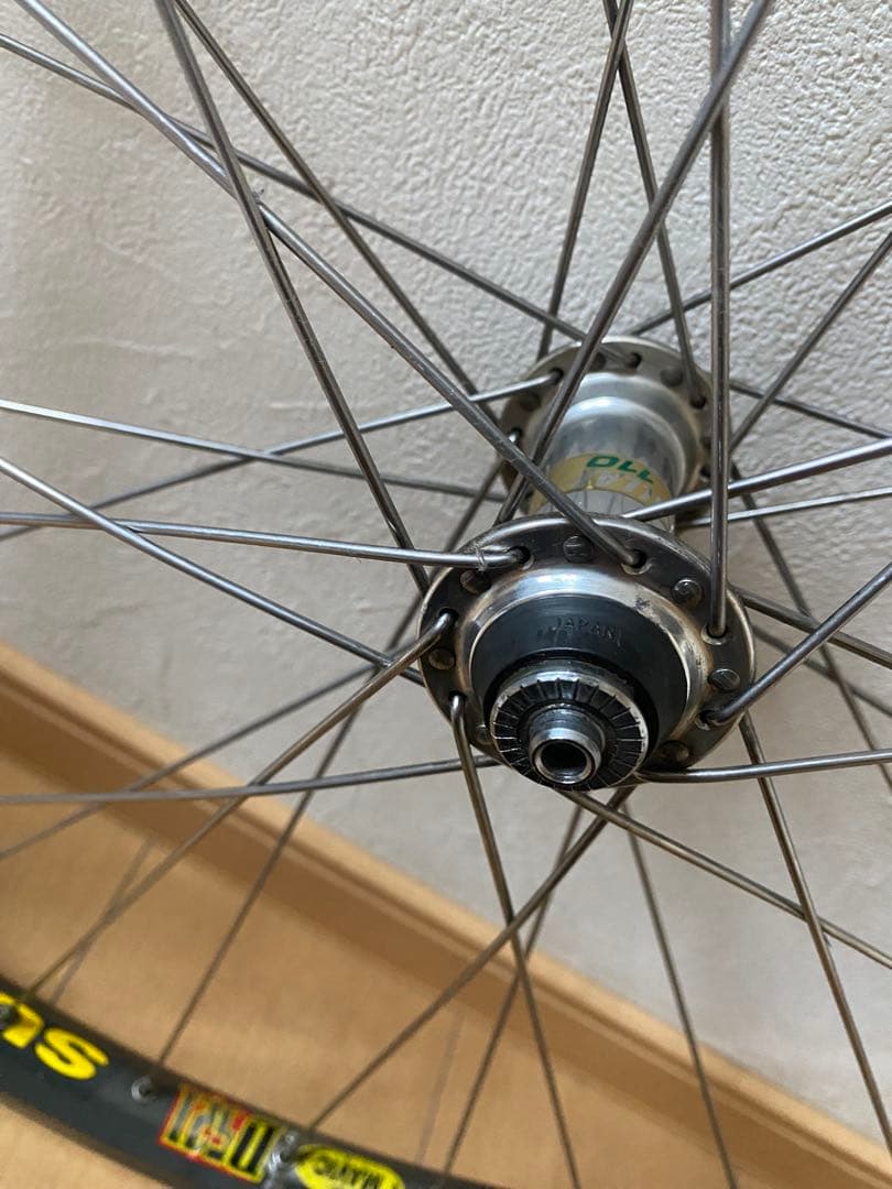 シマノ XTハブ　マヴィック リム　MTB用　26インチ　ホイールセット