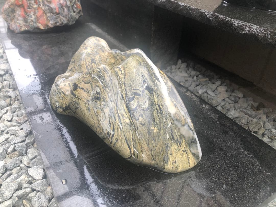 自然石　置物　鑑賞石　水石