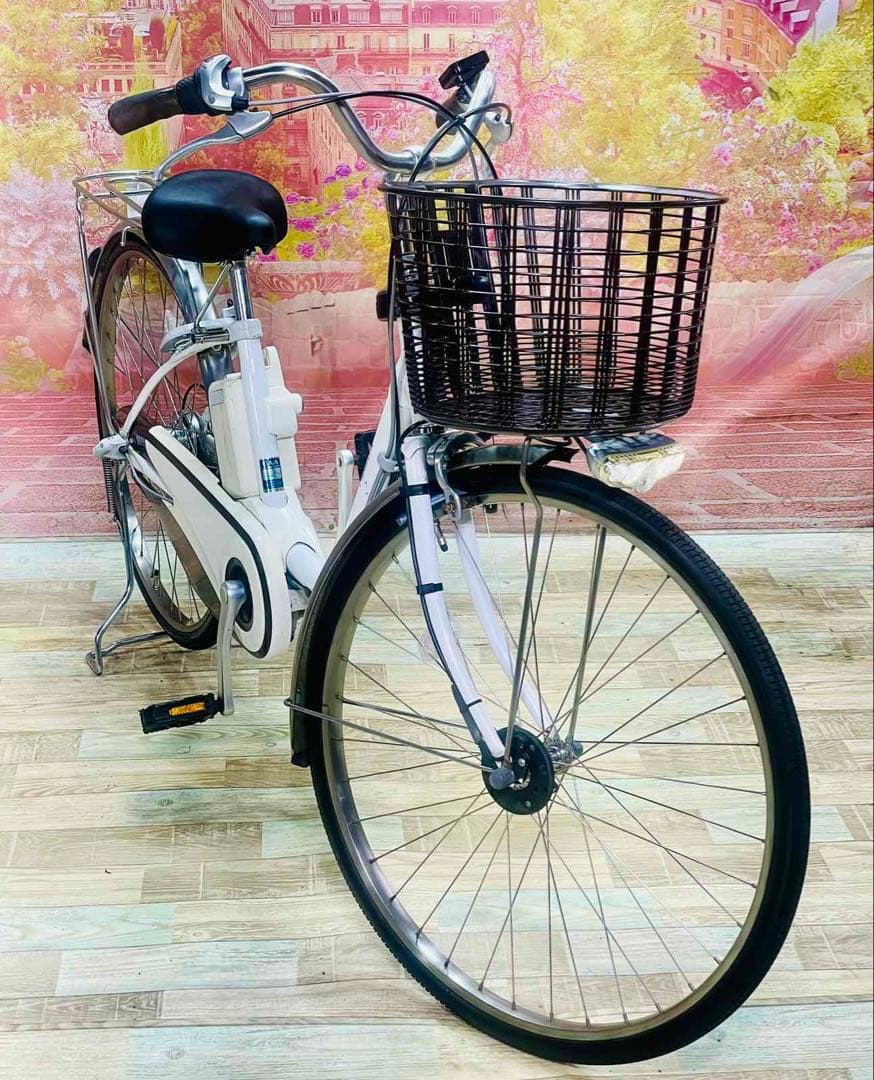 K3232 [大容量12Ah]電動自転車 パナソニック ママチャリ 26インチ