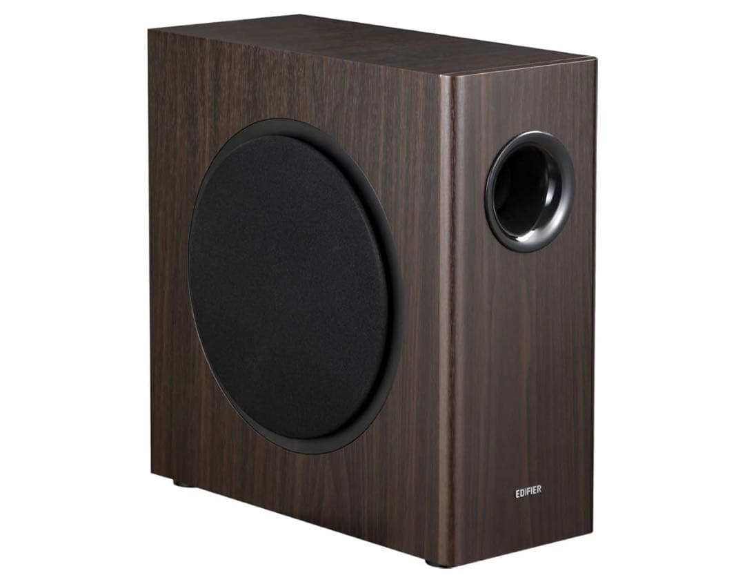 新品未開封 Edifier T5s 70W サブウーファー (ブラウン)