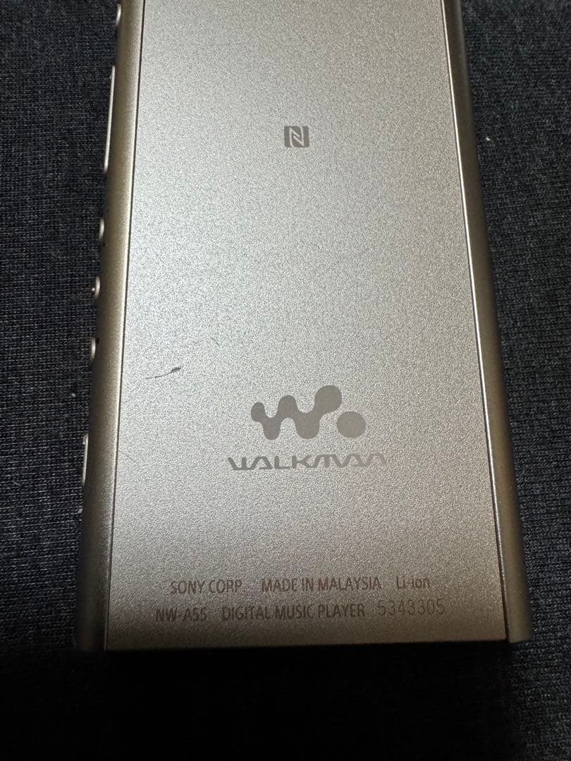 Sony NW-A55 デジタルオーディオプレーヤー ゴールド
