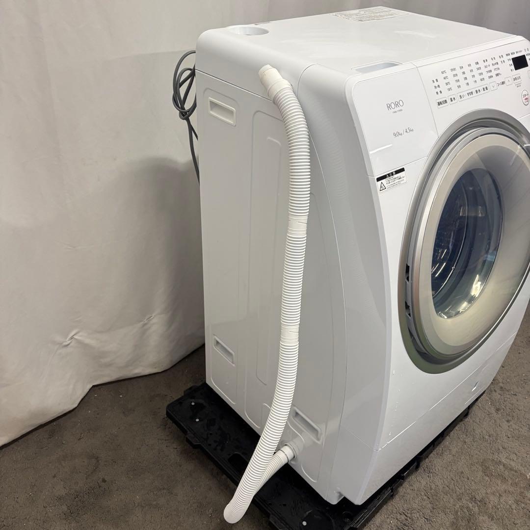 ★158　ドラム式洗濯機　ヤマダ　9キロ　左開き　25年　安い　綺麗　設置無料