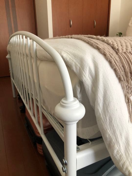 【セット】ダブルマットレス&パイプベッド