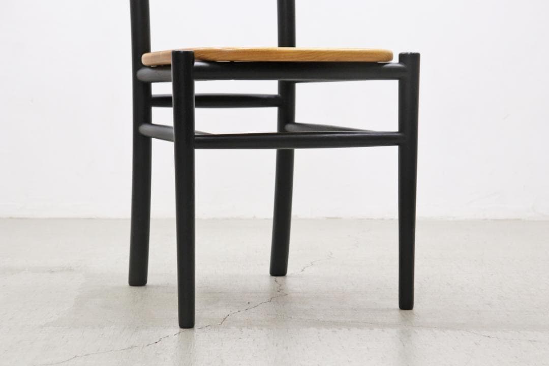 ELMOOD パオラ オーク材 ダイニングチェア ナチュラル モダン