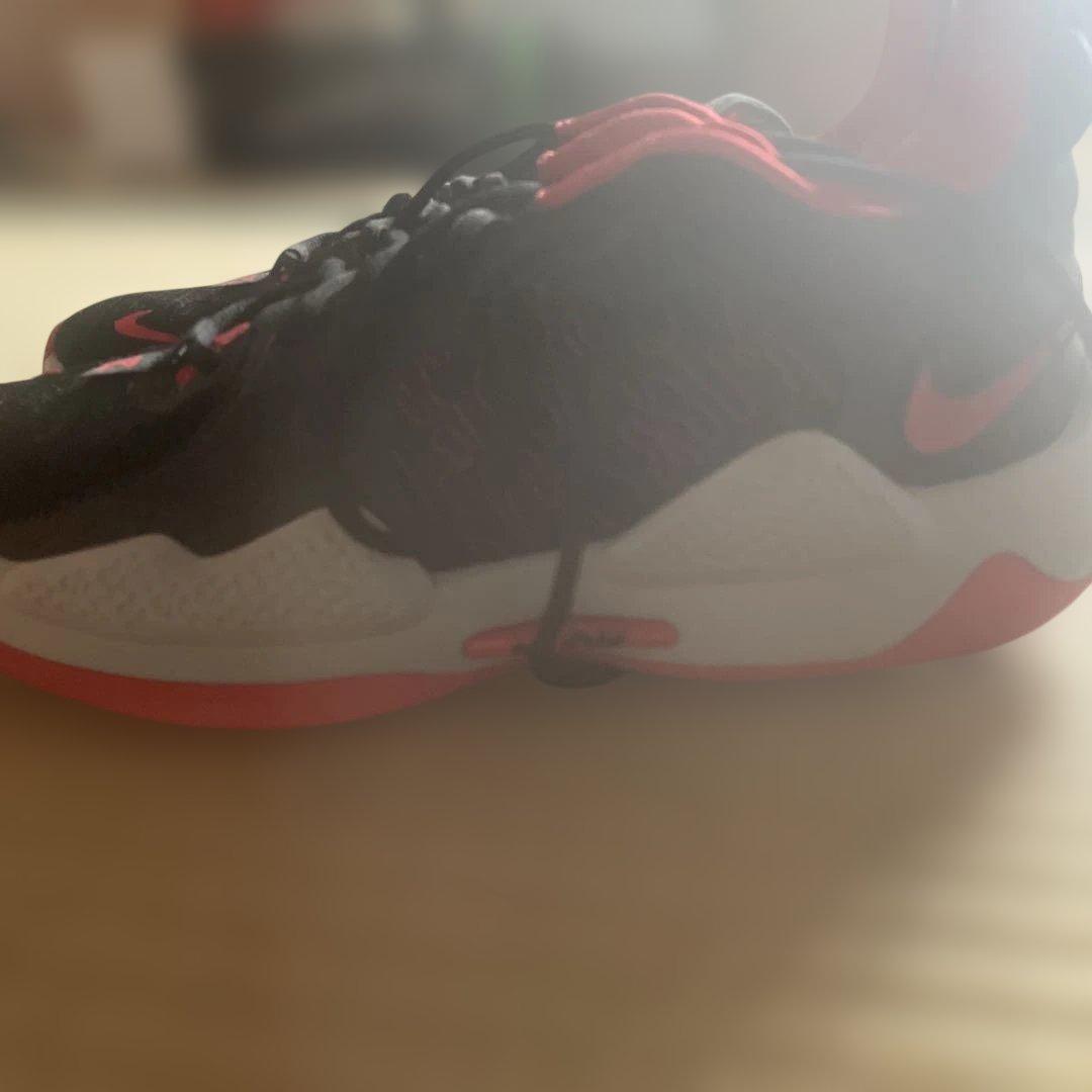 Nike バスケットボールシューズ ブラック/レッド