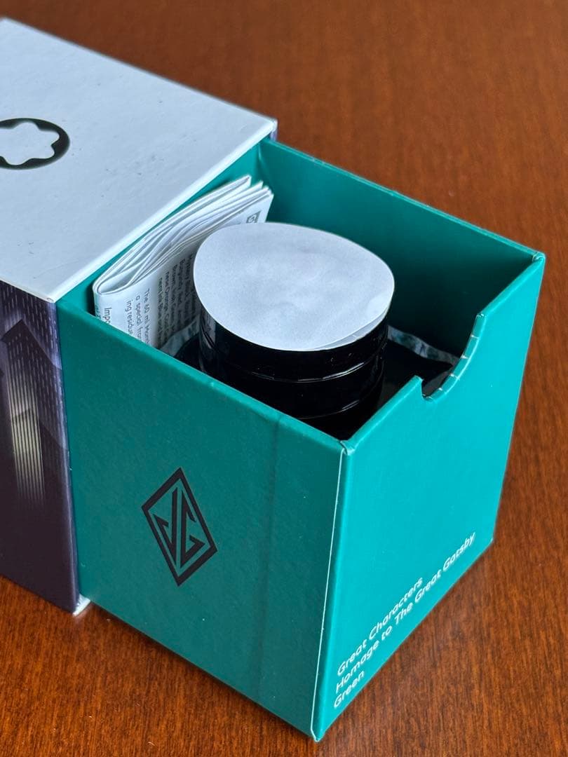 【モンブラン希少品限定インク】GC/グレート・ギャッツビー/グリーン　50ML