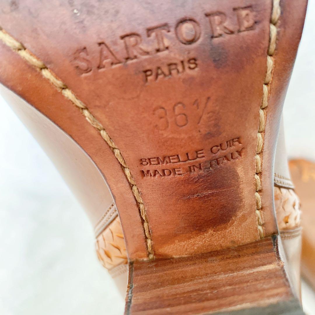 SARTORE ♡サルトル　本革ウエスタンブーツ　サイズ36.5 23.5cm
