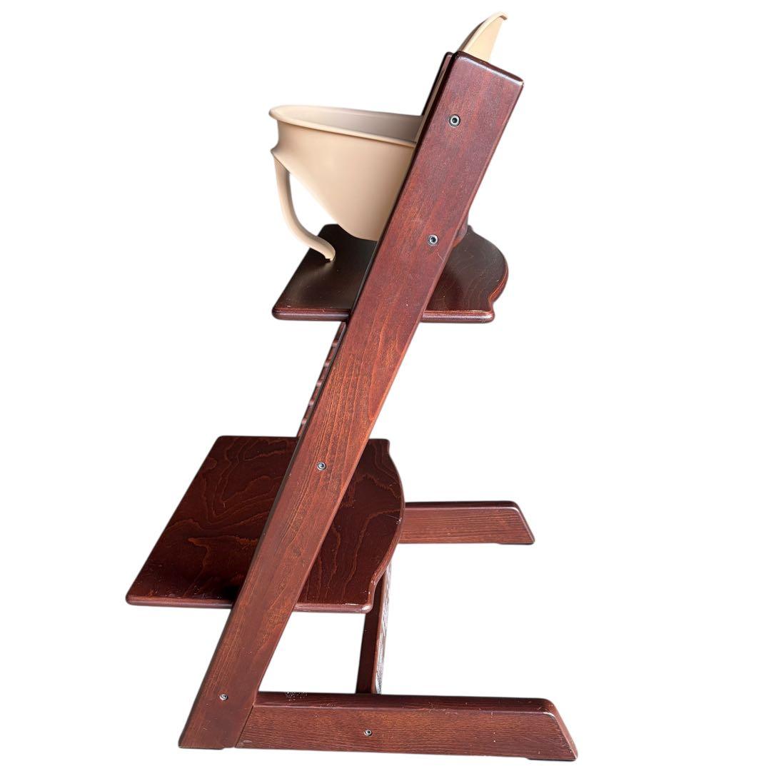 【美品】STOKKE ストッケ トリップトラップ ダークブラウン シリアル4