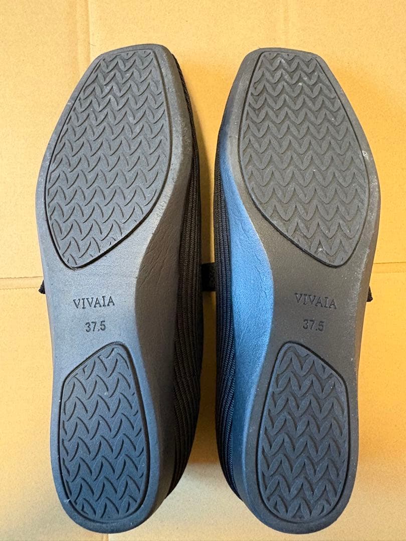 VIVALA フラットシューズ 2足、シューズクリップ