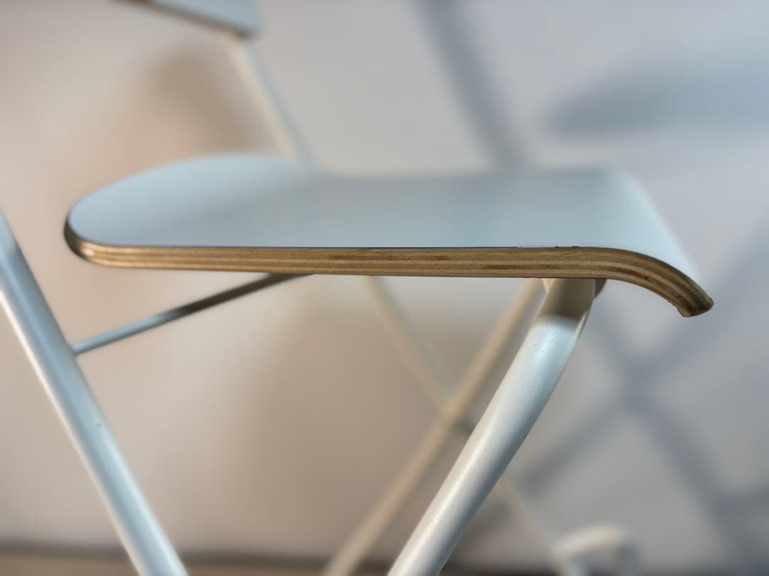 IKEA FRANKRIN パイプチェア 折りたたみカウンターチェア　2脚