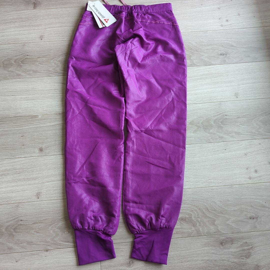 未使用　ルコックスポルティフ　ジャージ　М　パープル　吸汗速乾　抗菌防臭　ズボン