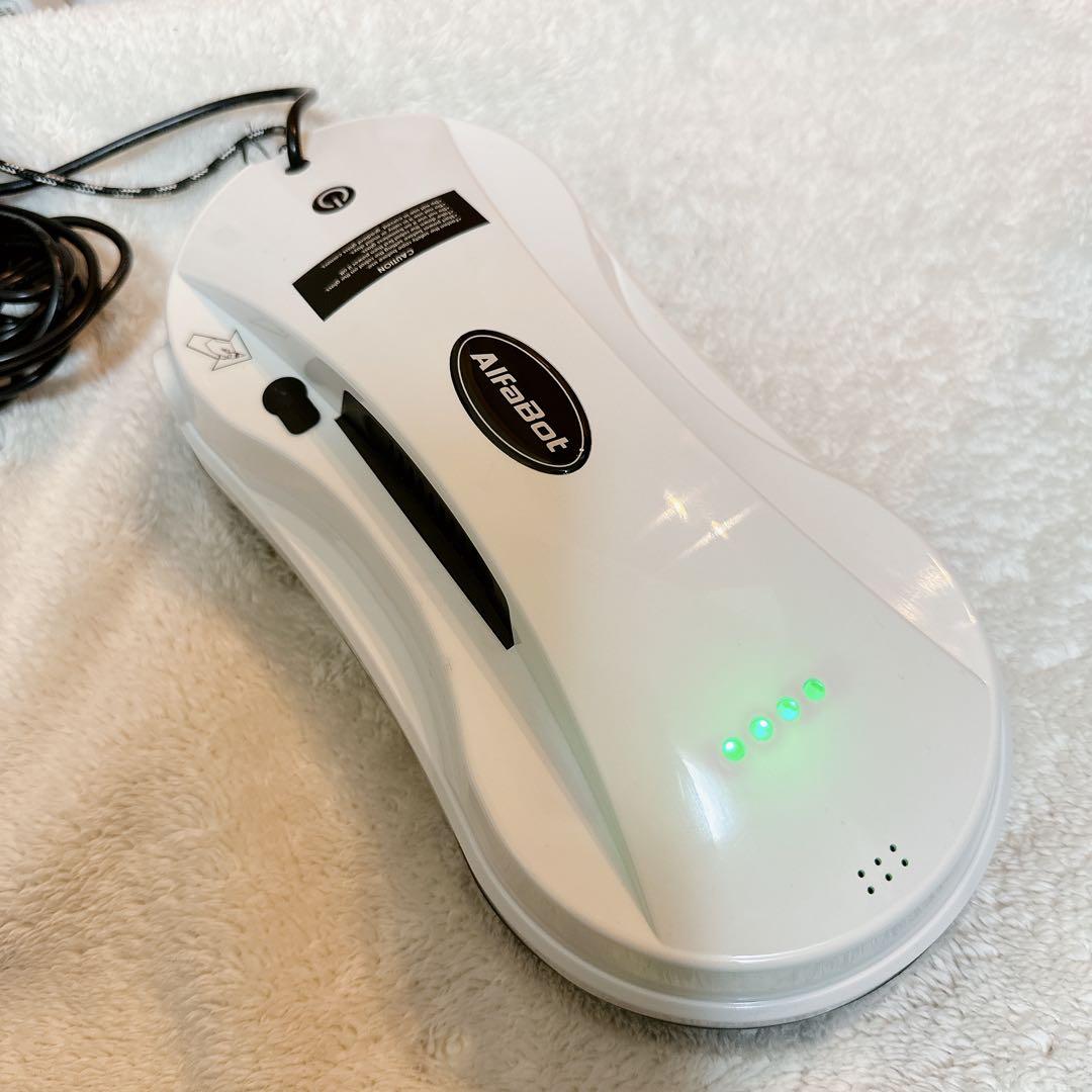 窓拭きロボットAlfaBot X7自動水スプレー取扱説明書付き