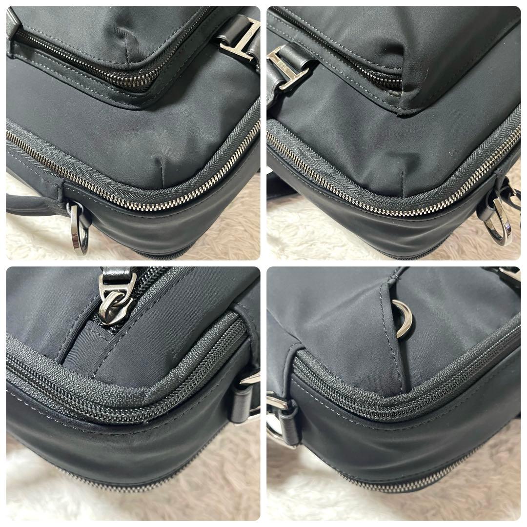 ✨美品✨TUMI ハリソン 3way コンバーチブル リュック2層式 ブラック