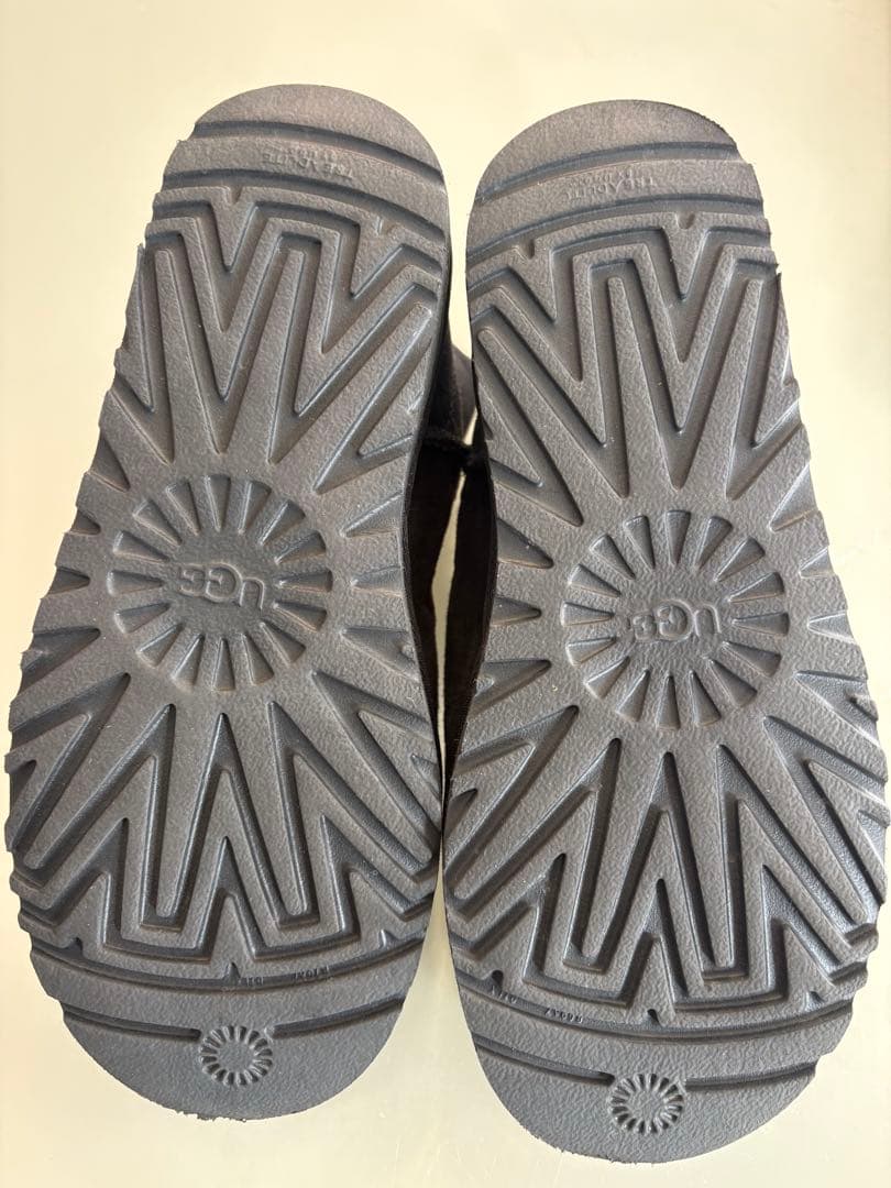 UGG ショートブーツ　黒　24cm 美品