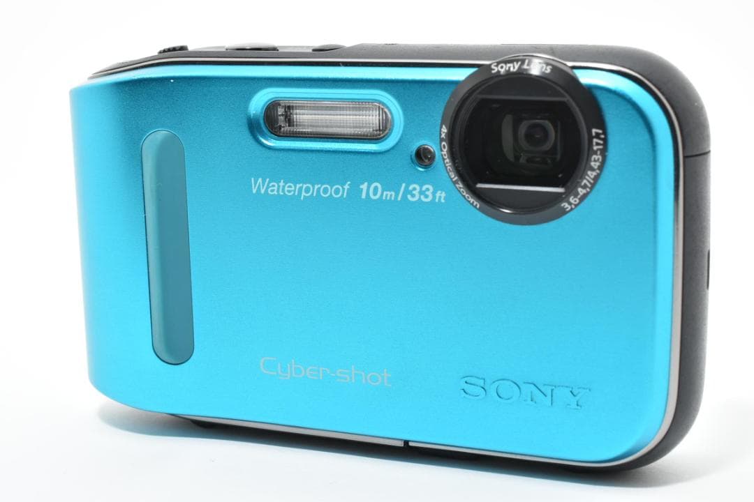 【美品】SONY Cyber-shot DSC-TF1 ブルー　防水・耐衝撃