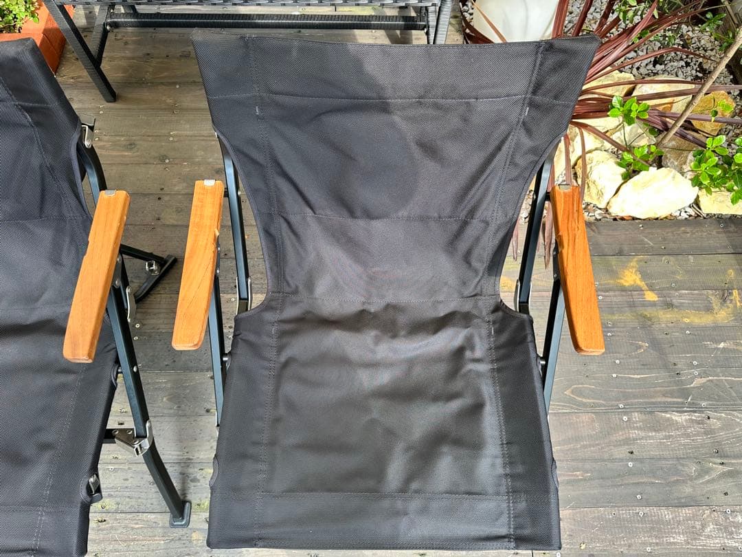 スノーピーク ローチェアショート ブラック　２個セット