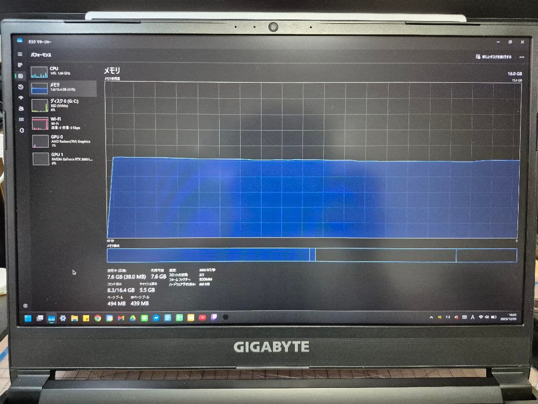 Crucial DDR4 3200MHz SO-DIMM 8GB×2 16GB