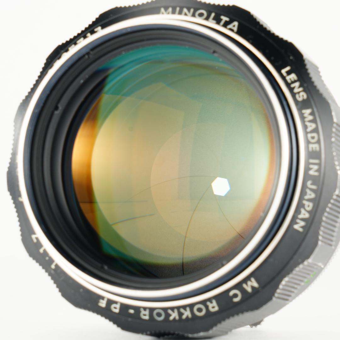 【整備＆テスト済】ミノルタ MC-ROKKOR PF 85mm F1.7 713