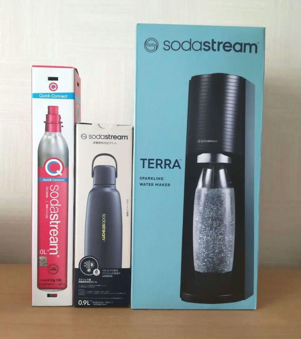 《新品未使用 》sodastream ソーダストリーム スターター特別パッケージ