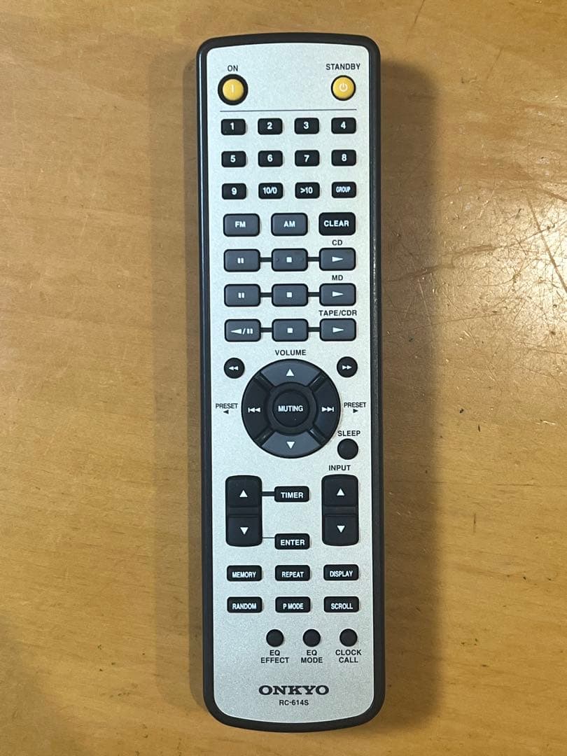 ONKYO A-905FX 統合アンプとリモコンRC-614S