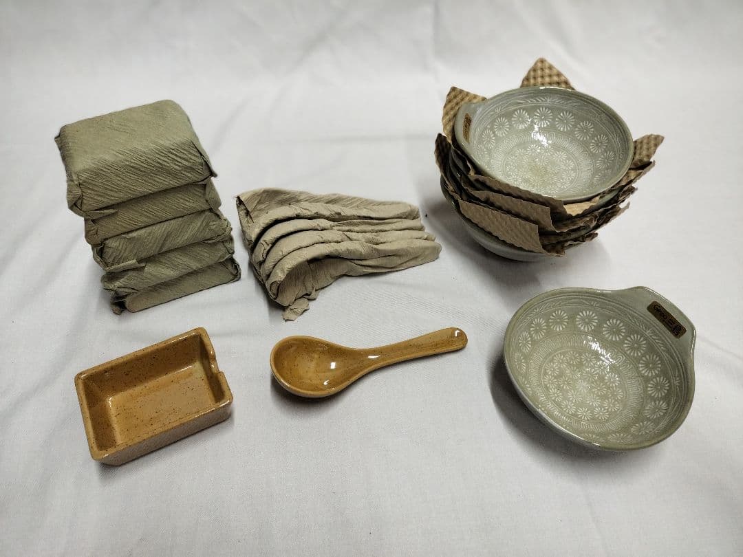 ラスト1　一人鍋3種　5人分セット高級有田焼陶板 　器付き