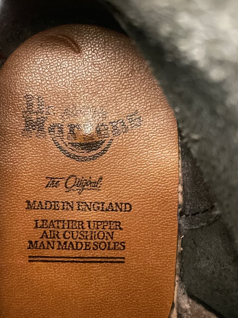 靴 dr martens made in England UK6