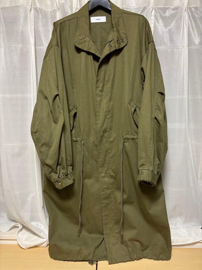 natto ヴィンテージライクミリタリーモッズコート