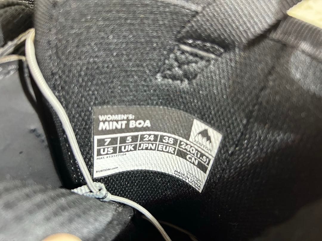 超美品✨BURTON バートン　スノボ　スノーボードブーツ 24cm BOA