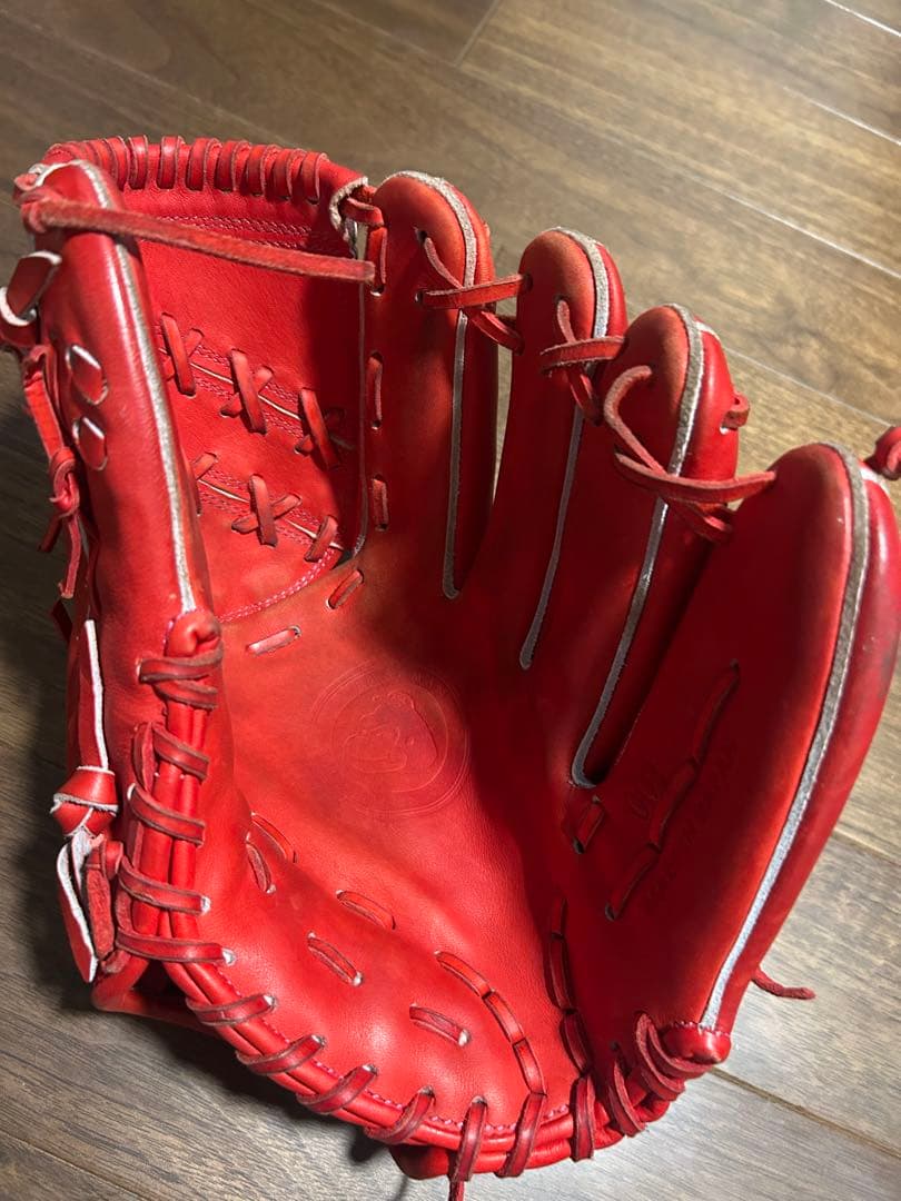 大幅値下げしました！！期間限定です ごりら印硬式投手用グローブ