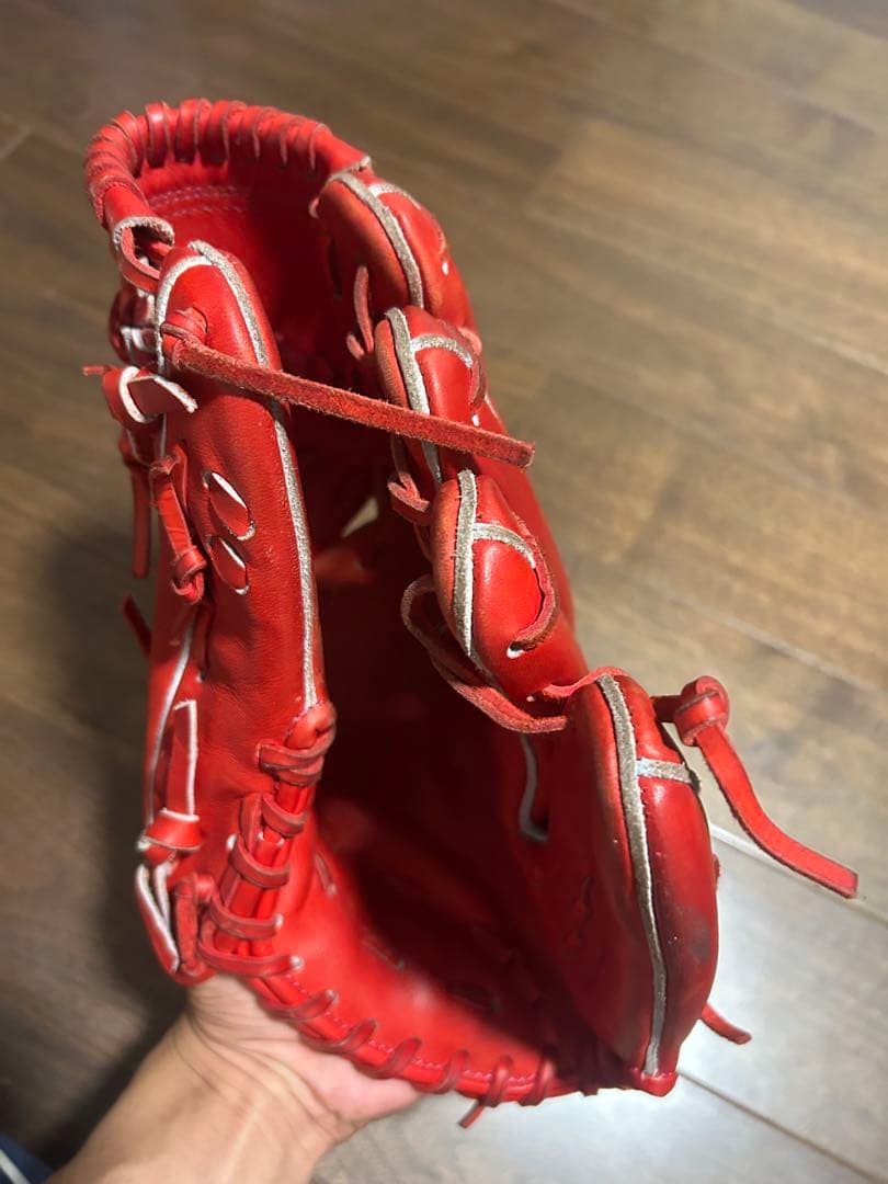 大幅値下げしました！！期間限定です ごりら印硬式投手用グローブ