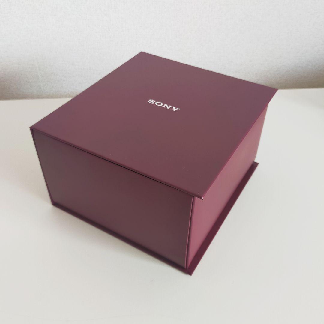 【美品】SONY ヘッドフォン h.ear on MDR-100Aボルドーピンク