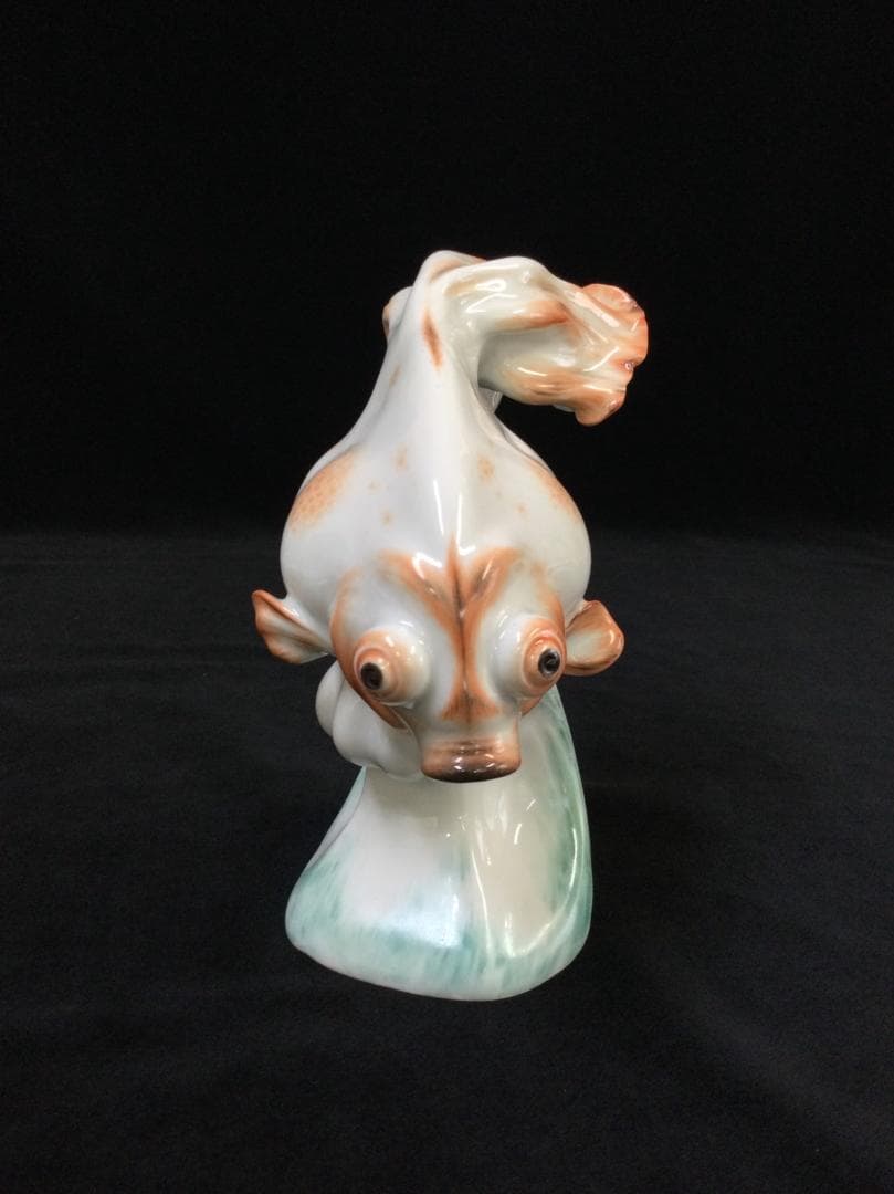 マイセン MEISSEN デメキン 出目金 金魚 フィギュリン 置物 オリジナル