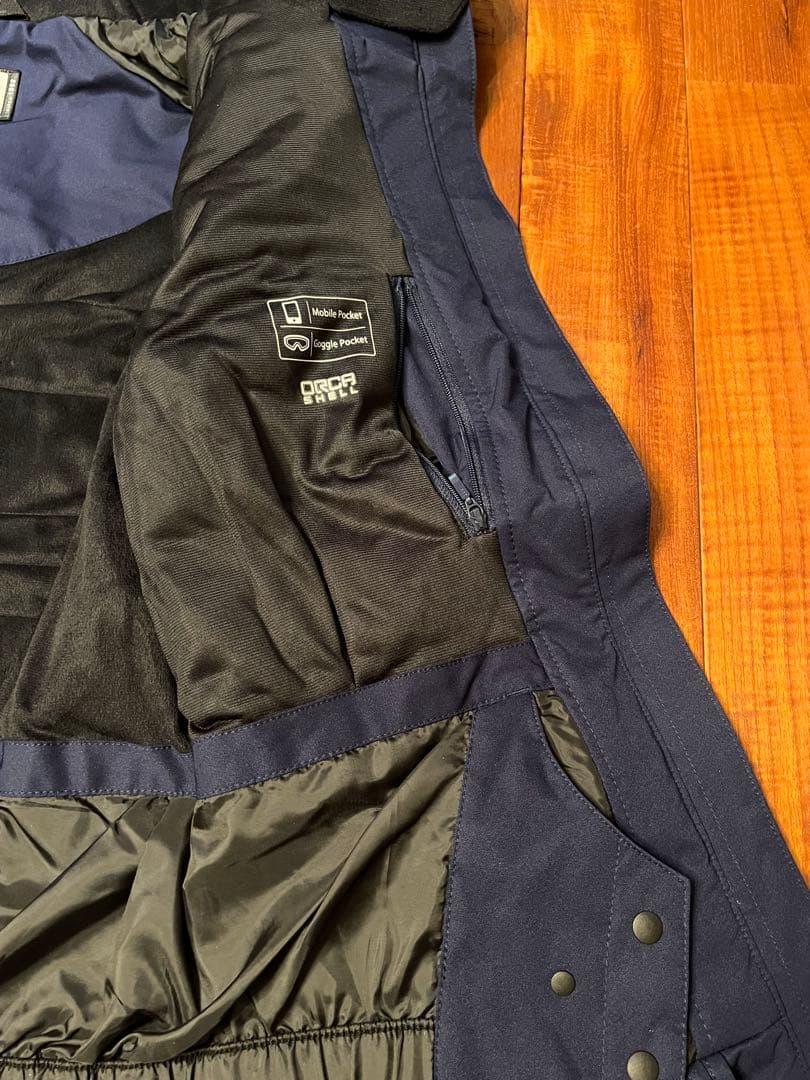 新品未使用 phenix 女性 フェニックス ウェアー上着 紺色 L