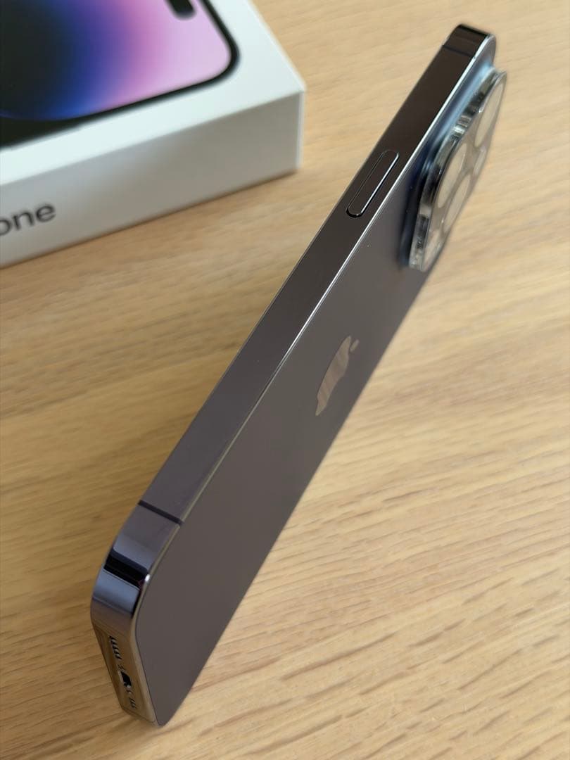 Apple iPhone14pro 256GB simフリー　ディープパープル