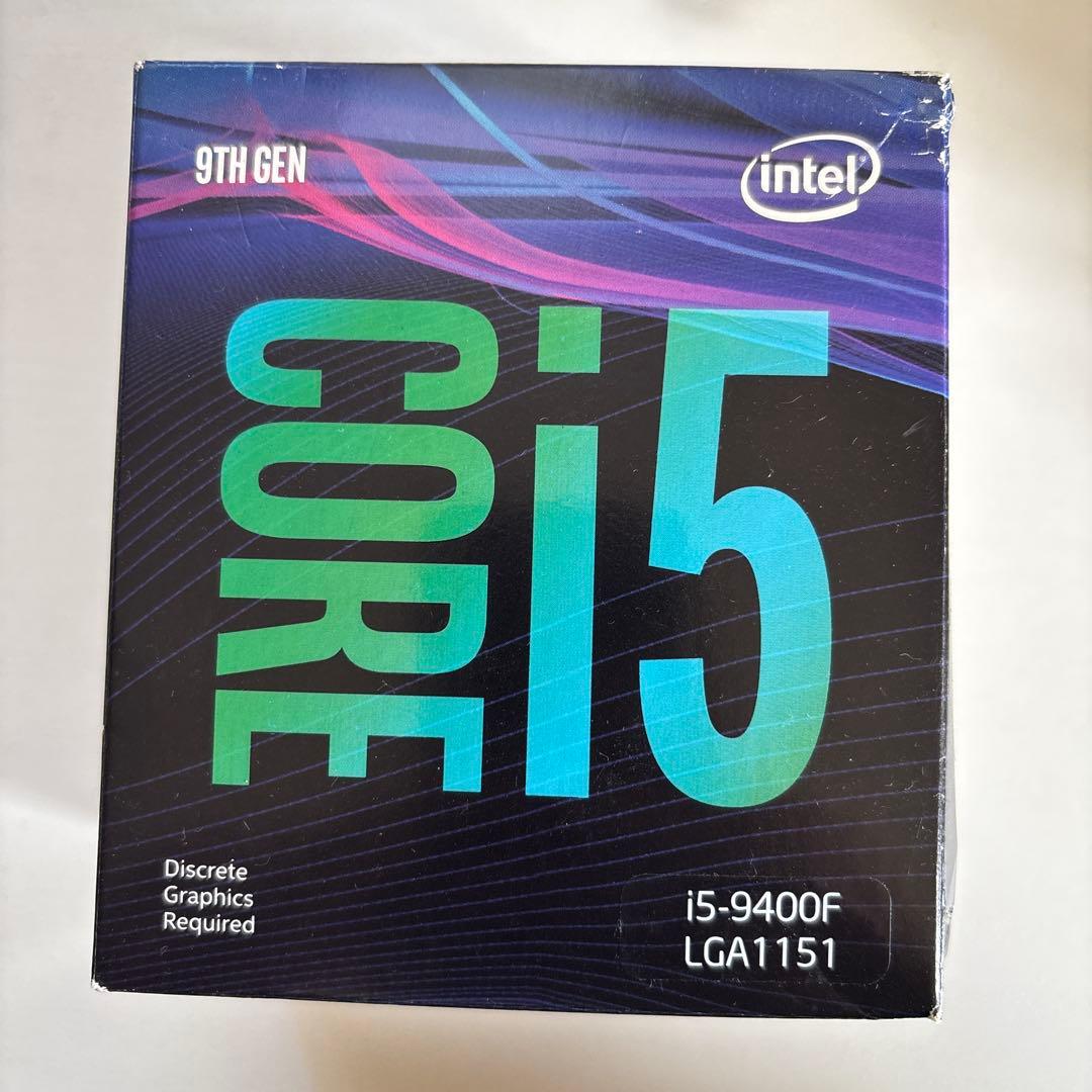 Intel Core i5-9400F（純正ファン付き）