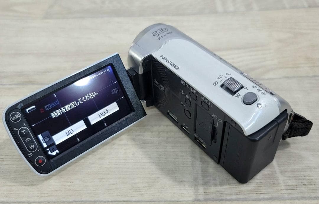 【良品】パナソニック デジタルハイビジョンビデオカメラ HDC-TM35-W