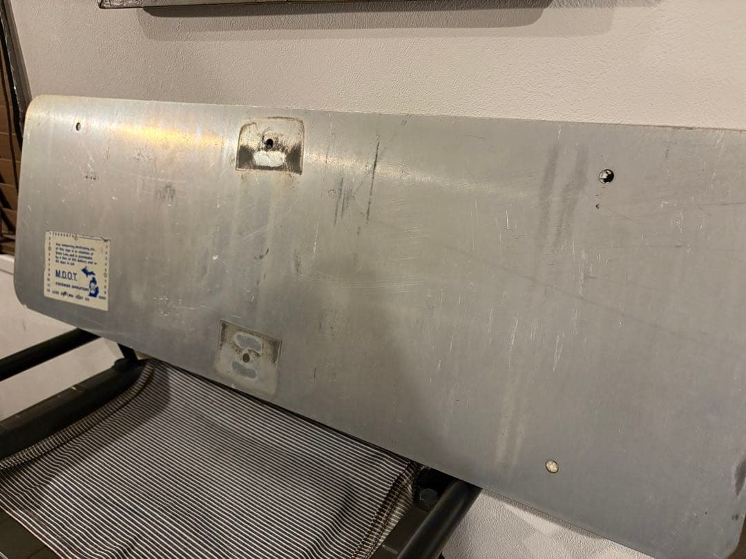 ONE WAY 交通標識 左矢印　アメリカヴィンテージ看板