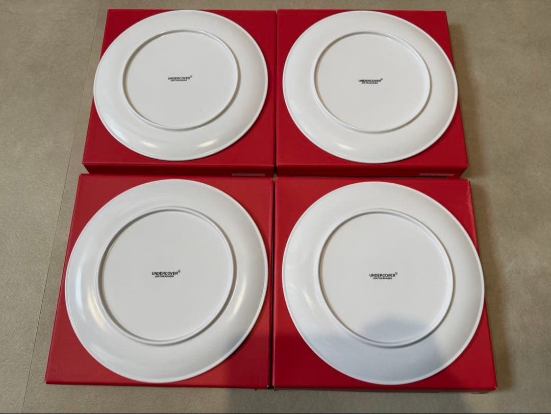 UNDERCOVER メラミンプレート 4枚セット