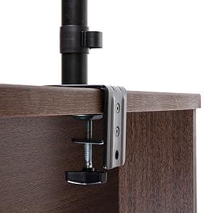 モニターアーム+ノートPCアーム　アイリスオーヤマ&サンコー組合せ品