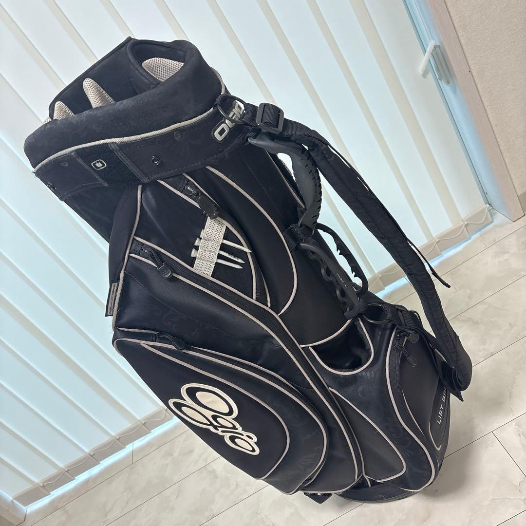 美品 Ogio オジオ ブラック キャディバッグ 14分割ユニバーサル