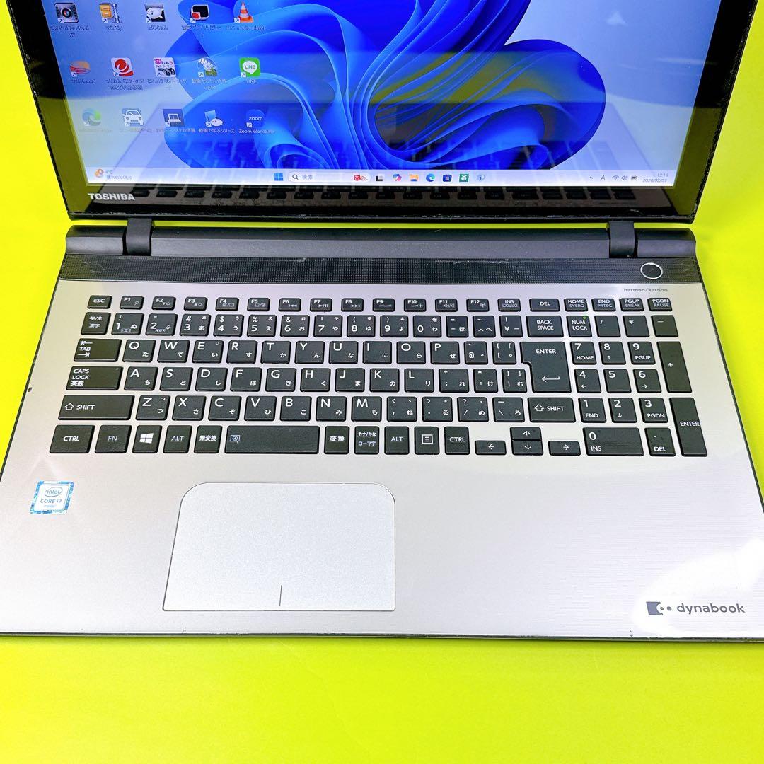 極速i7⭐️16GB⭐️爆速SSD windows11 ノートパソコン カメラ 薄型