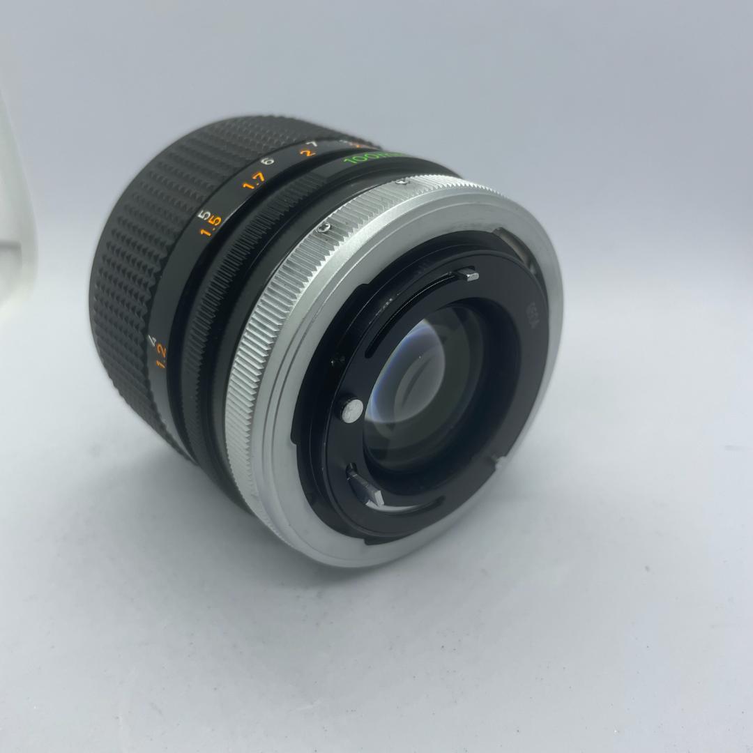 【ケース付き 外観美品】CANON FD 100mm f2.8 S.S.C.