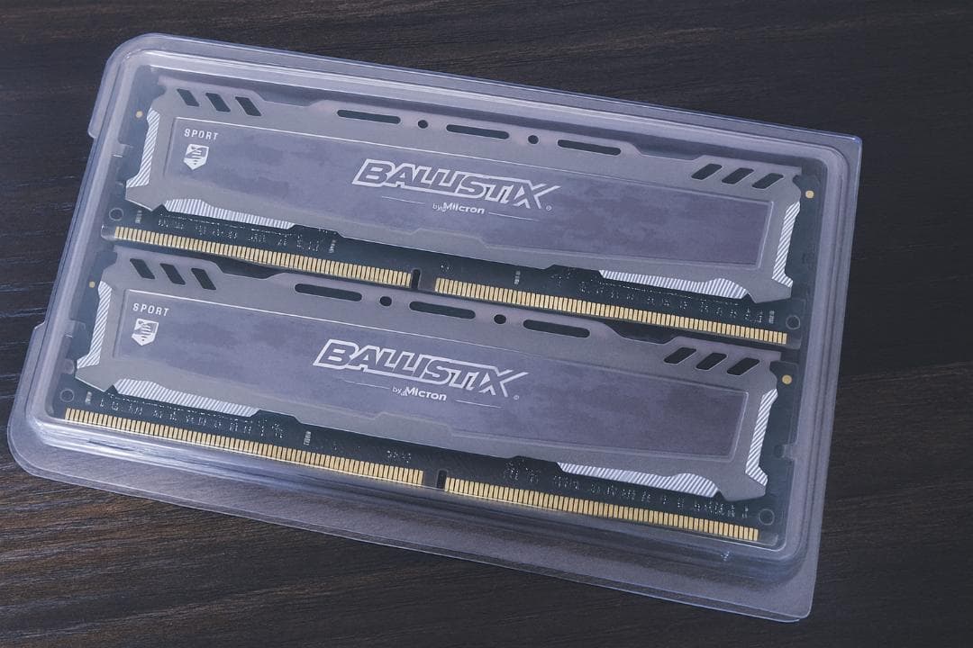 Crucial DDR4-2666デスクトップメモリ 32GB(16GB×2)