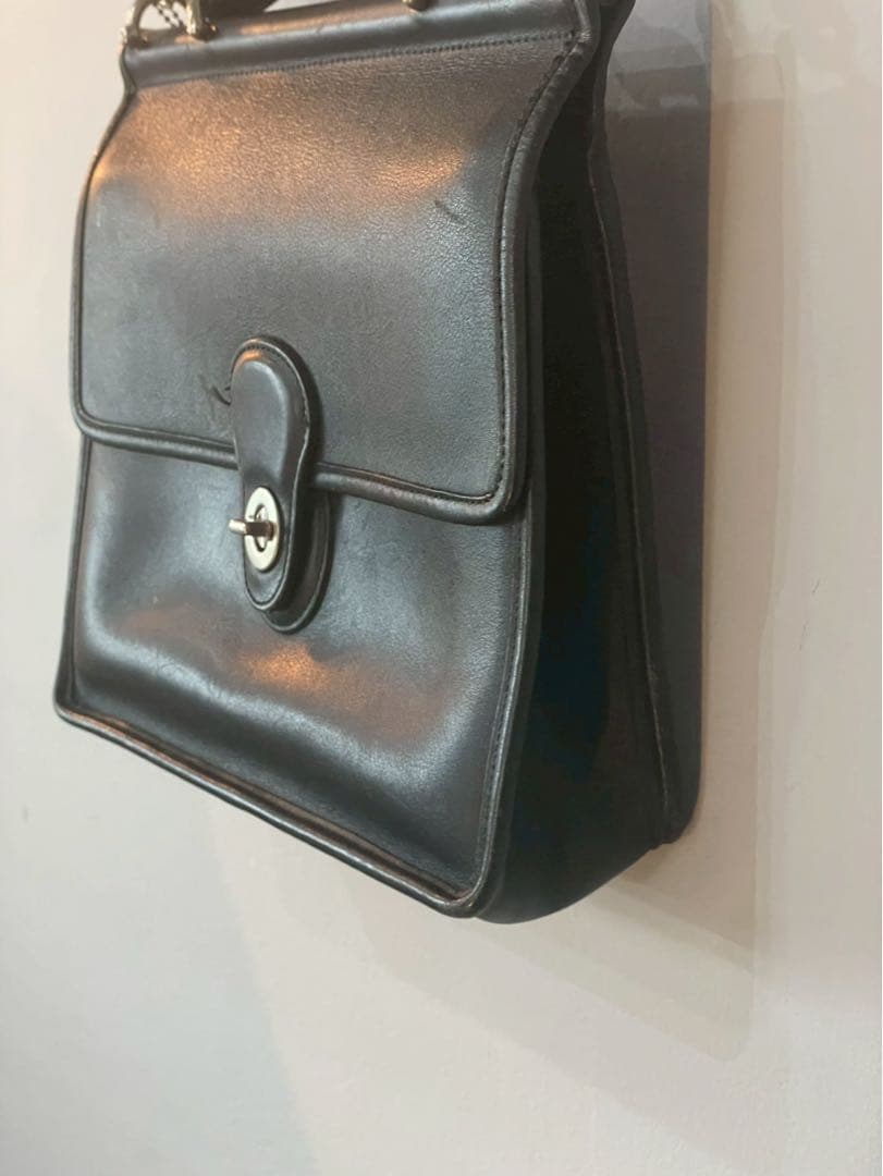 オールドコーチ ウィリスバッグ 2way ショルダーバッグ ブラック