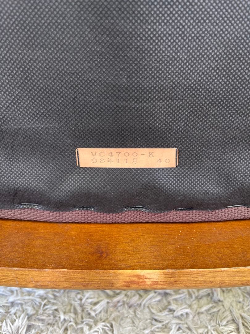 カリモク家具 コロニアル WC47ソファ 肘掛椅子 平織布張②