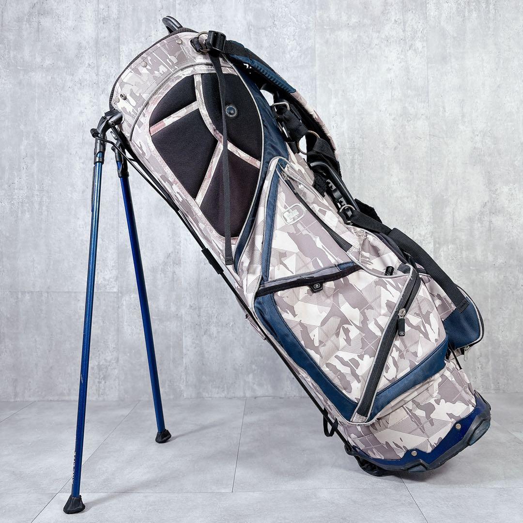 T237 希少 オジオ GROM HOTH CAMO ゴルフ キャディバッグ