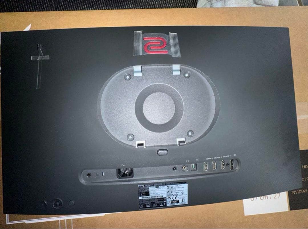 BenQ ZOWIE XL2546X 【完品】箱&付属品