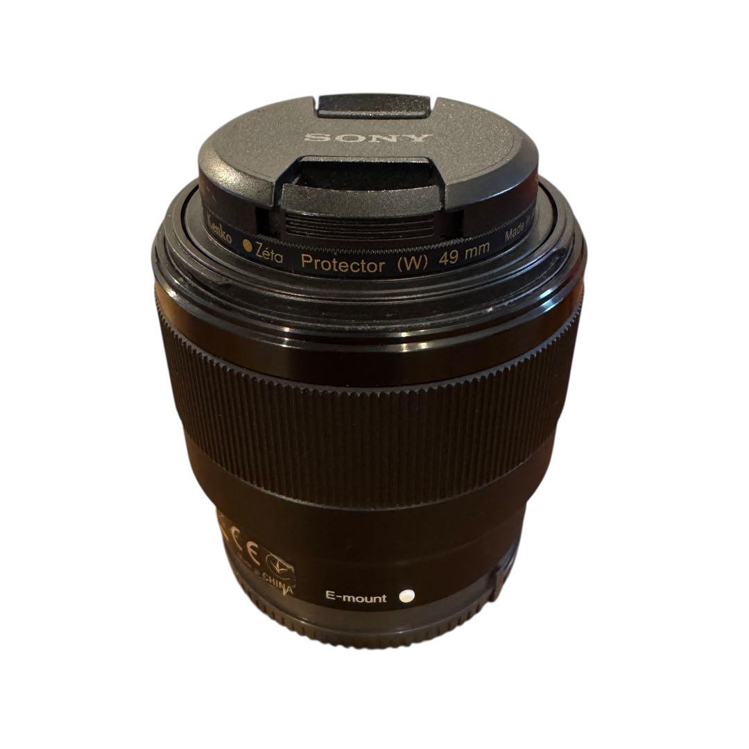 【即発送】SONY SEL50mm F1.8単焦点レンズ プロテクター付き